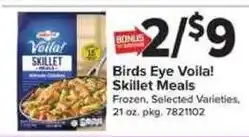 Giant Food Birds Eye Voila! Skillet Meals offer