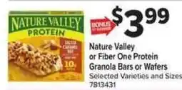 Giant Food Nature Valley Protein Granola Bars or Wafers offer