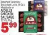 C Town Aidells Chicken Sausage offer