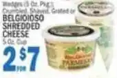 C Town Belgioso Shredded Cheese offer