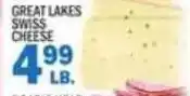 C Town Great Lakes Swiss Cheese offer