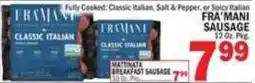 C Town Fra'mani sausage offer