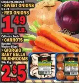 C Town Giorgio baby bella mushrooms offer