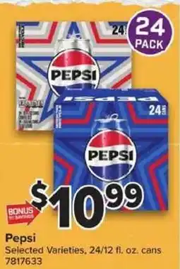 Giant Food Pepsi Selected Varieties offer