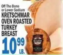 C Town Kretschmar Oven Roasted Turkey Breast offer