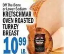 C Town Kretschmar oven roasted turkey breast offer