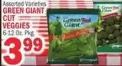 C Town Green Giant cut veggies offer