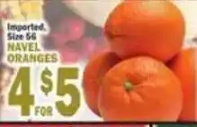 C Town Navel Oranges offer