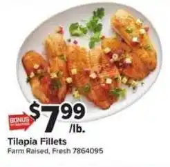 Giant Food Tilapia Fillets offer