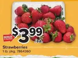 Giant Food Strawberries offer