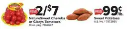 Giant Food NatureSweet Cherubs or Glorlys Tomatoes offer