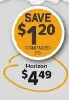 Giant Food Horizon offer