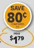 Giant Food Hint offer