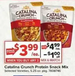 Giant Food Catalina Crunch Protein Snack Mix offer