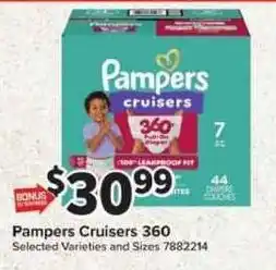 Giant Food Pampers Cruisers 360 offer