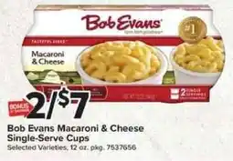 Giant Food Bob Evans Macaroni & Cheese offer