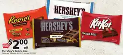 Giant Food Hershey's Snack Size offer