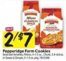 Stop&Shop Pepperidge Farm Cookies offer