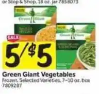 Stop&Shop Green Giant Vegetables offer