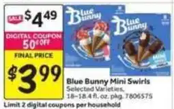 Stop&Shop Blue Bunny Mini Swirls offer