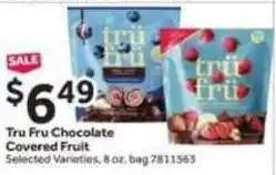 Stop&Shop Tru Fru Chocolate Covered Fruit offer