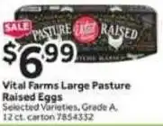 Stop&Shop Vital Farms Large Pasture Raised Eggs offer