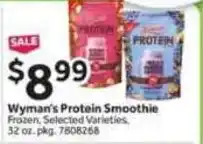 Stop&Shop Wyman's Protein Smoothie offer