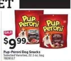 Stop&Shop Pup-Peroni Dog Snacks offer
