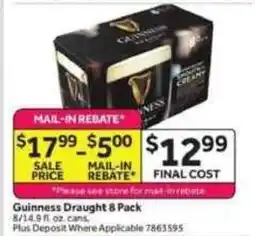 Stop&Shop Guinness Draught 8 Pack offer