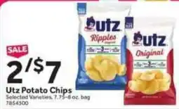 Stop&Shop Utz Potato Chips offer