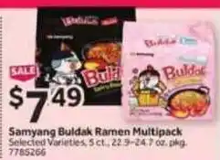 Stop&Shop Samyang Buldak Ramen Multipack offer