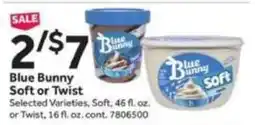 Stop&Shop Blue Bunny Soft or Twist offer