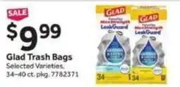 Stop&Shop Glad Trash Bags offer