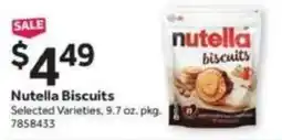 Stop&Shop Nutella Biscuits offer
