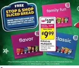 Stop&Shop Frito Lay Multipack offer