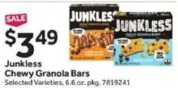 Stop&Shop Junkless Chewy Granola Bars offer