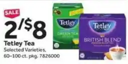 Stop&Shop Tetley Tea offer
