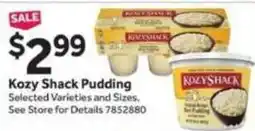 Stop&Shop Kozy Shack Pudding offer