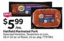 Stop&Shop Hatfield Marinated Pork offer