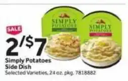 Stop&Shop Simply Potatoes Side Dish offer