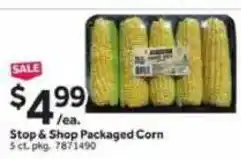 Stop&Shop Stop & Shop Packaged Corn offer