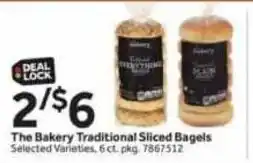 Stop&Shop The Bakery Traditional Sliced Bagels offer