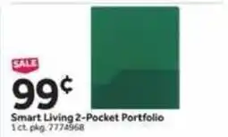Stop&Shop Smart Living 2-Pocket Portfolio offer