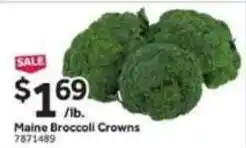 Stop&Shop Maine Broccoli Crowns offer