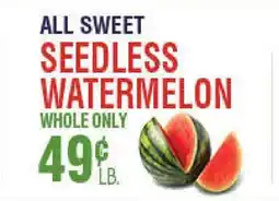 Circus Fruits ALL SWEET SEEDLESS WATERMELON offer