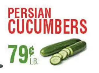 Circus Fruits PERSIAN CUCUMBERS offer