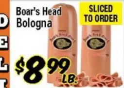 Western Beef Boar's Head Bologna offer