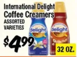 Western Beef International Delight Coffee Creamers offer
