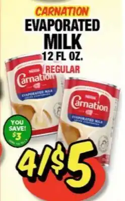Western Beef CARNATION EVAPORATED MILK offer