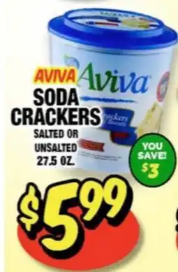 Western Beef AVIVA SODA CRACKERS offer